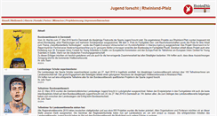 Desktop Screenshot of jugend-forscht-rlp.de